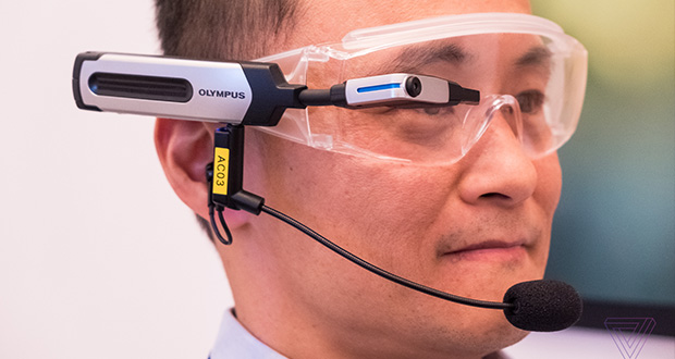 عینک هوشمند المپوس با قیمت 1500 دلار معرفی شد